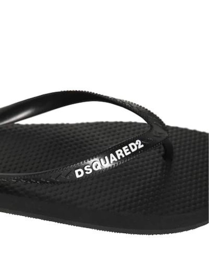 Dsquared2 Sandali FFM0001/17200001 - SanShopLuxury - -50%, 2020, 39, 40, 41, 42, 43, 44, 45, 46, Beachwear, Calzature, Dsquared2, Infradito, Nero, Outlet, Primavera/Estate, Sandali, SS20, Ultimo, Uomo