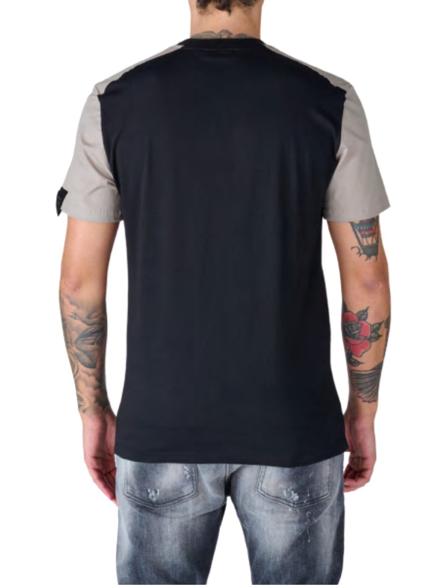 Patriot T-Shirt MU1685 - SanShopLuxury - 2023, Abbigliamento, Idoneo, L, M, Nero, Outlet, Patriot, Primavera/Estate, S, SS23, T-Shirt, Ultimo, Uomo, XL, XXL